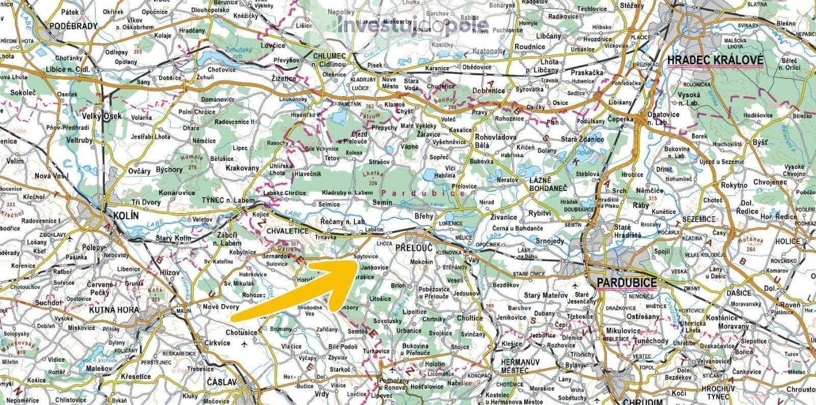 plot for sale, 3,318 m², Zdechovice, Pardubický Region plot for sale, 3,318 m², Zdechovice, Pardubický Region