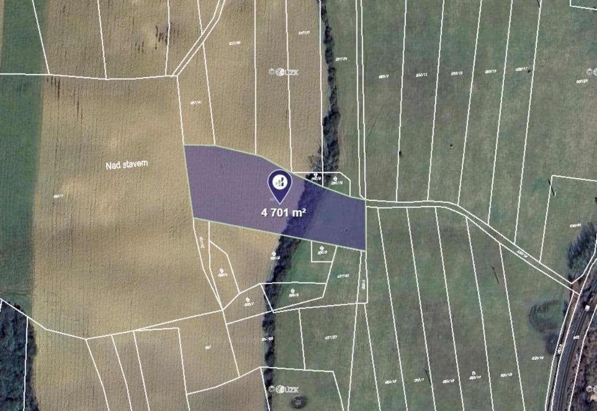 plot for sale, 4,701 m², Biskupice, Zlínský Region plot for sale, 4,701 m², Biskupice, Zlínský Region