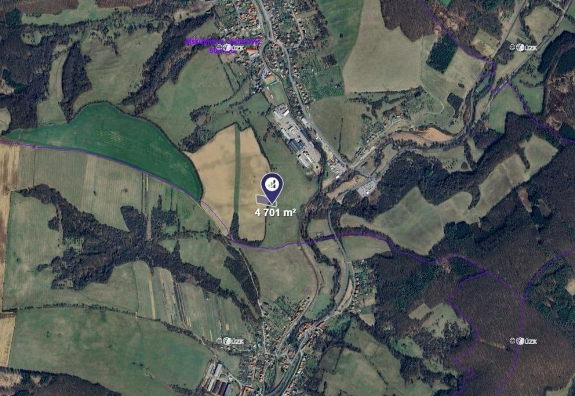 plot for sale, 4,701 m², Biskupice, Zlínský Region plot for sale, 4,701 m², Biskupice, Zlínský Region