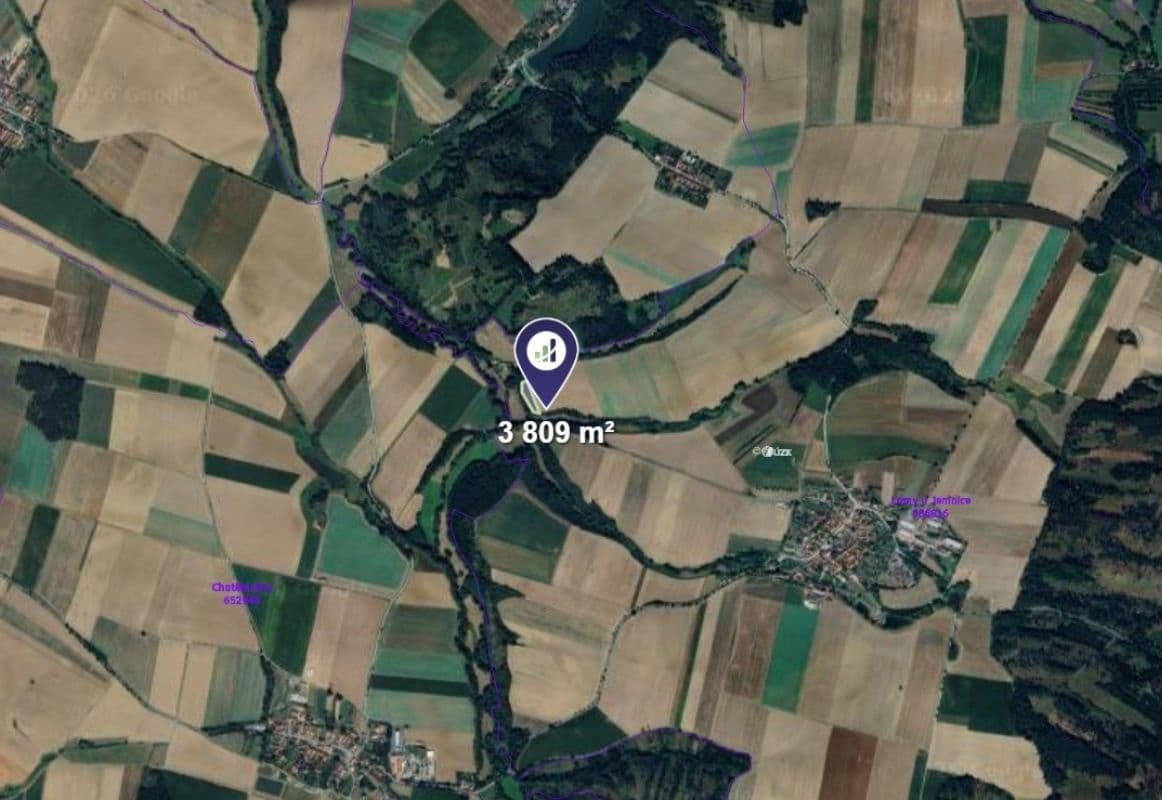 plot for sale, 2,539 m², Lomy, Vysočina Region plot for sale, 2,539 m², Lomy, Vysočina Region
