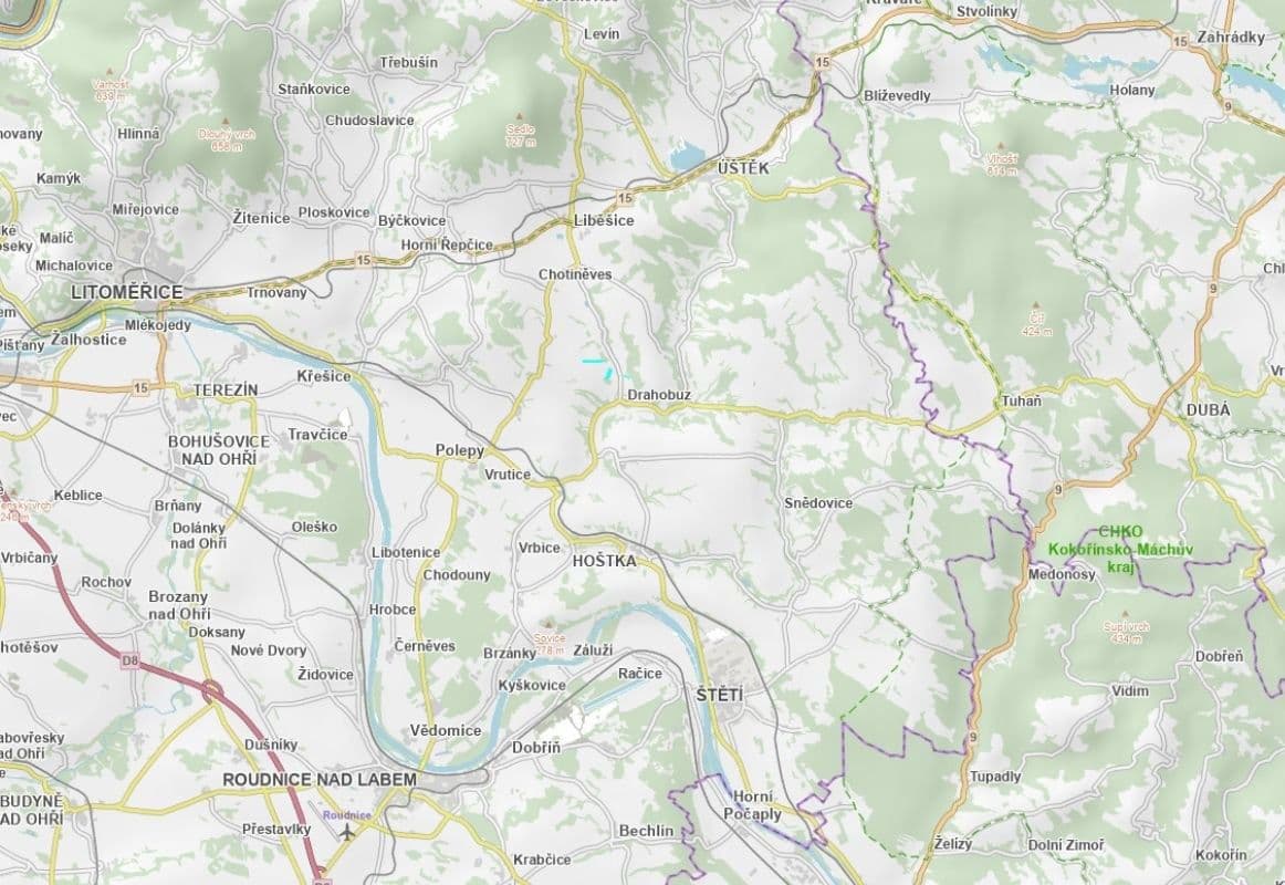 plot for sale, 3,091 m², Drahobuz, Ústecký Region plot for sale, 3,091 m², Drahobuz, Ústecký Region