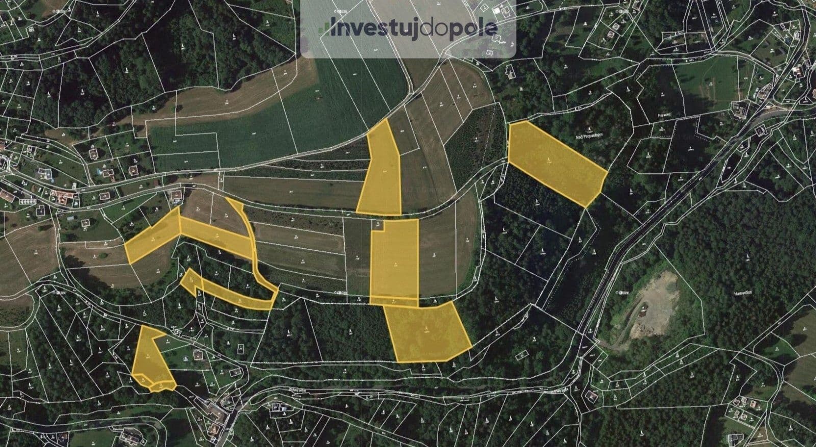 plot for sale, 4,446 m², Koberovy, Liberecký Region plot for sale, 4,446 m², Koberovy, Liberecký Region