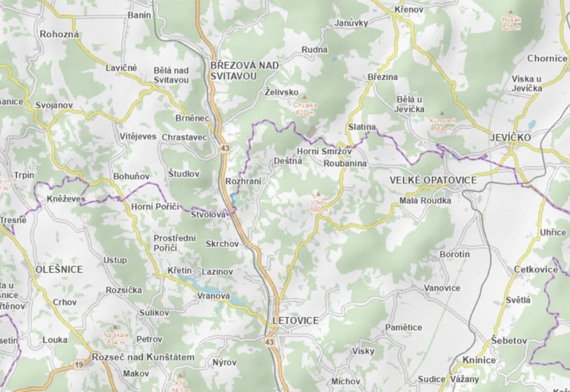 plot for sale, 7,060 m², Stvolová, Jihomoravský Region plot for sale, 7,060 m², Stvolová, Jihomoravský Region