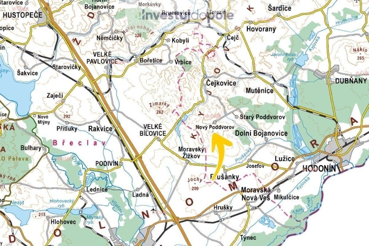 plot for sale, 11,712 m², Nový Poddvorov, Jihomoravský Region plot for sale, 11,712 m², Nový Poddvorov, Jihomoravský Region