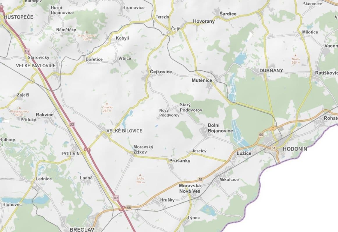plot for sale, 11,712 m², Nový Poddvorov, Jihomoravský Region plot for sale, 11,712 m², Nový Poddvorov, Jihomoravský Region