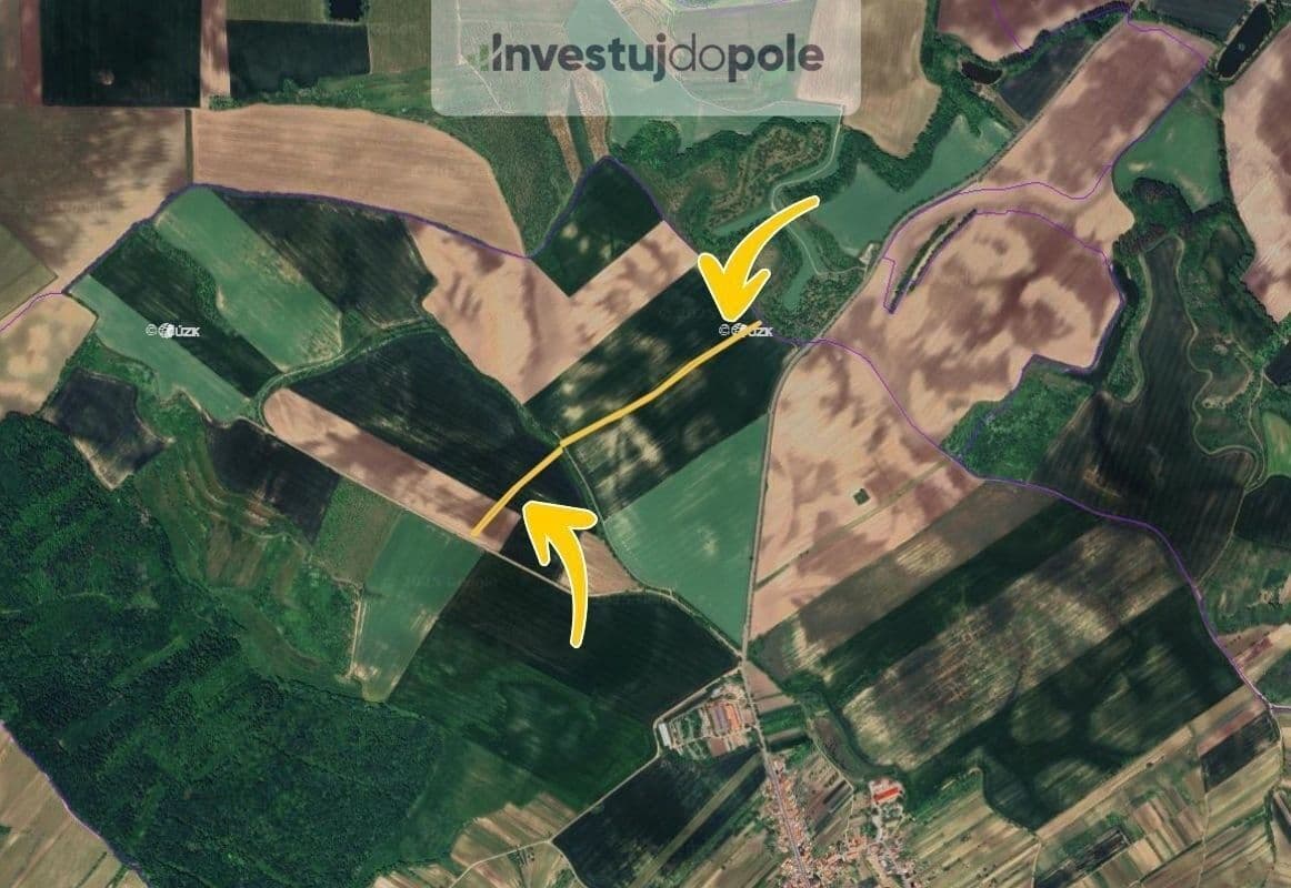 plot for sale, 8,100 m², Čejkovice, Jihomoravský Region plot for sale, 8,100 m², Čejkovice, Jihomoravský Region