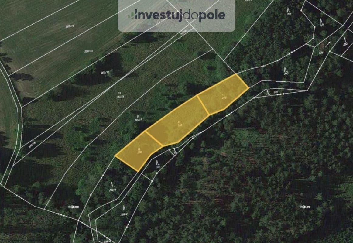plot for sale, 2,597 m², Měrotín, Olomoucký Region plot for sale, 2,597 m², Měrotín, Olomoucký Region