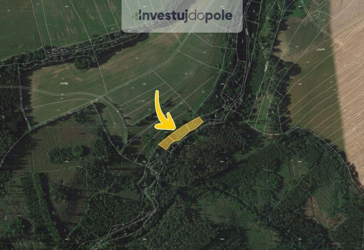 plot for sale, 2,597 m², Měrotín, Olomoucký Region plot for sale, 2,597 m², Měrotín, Olomoucký Region