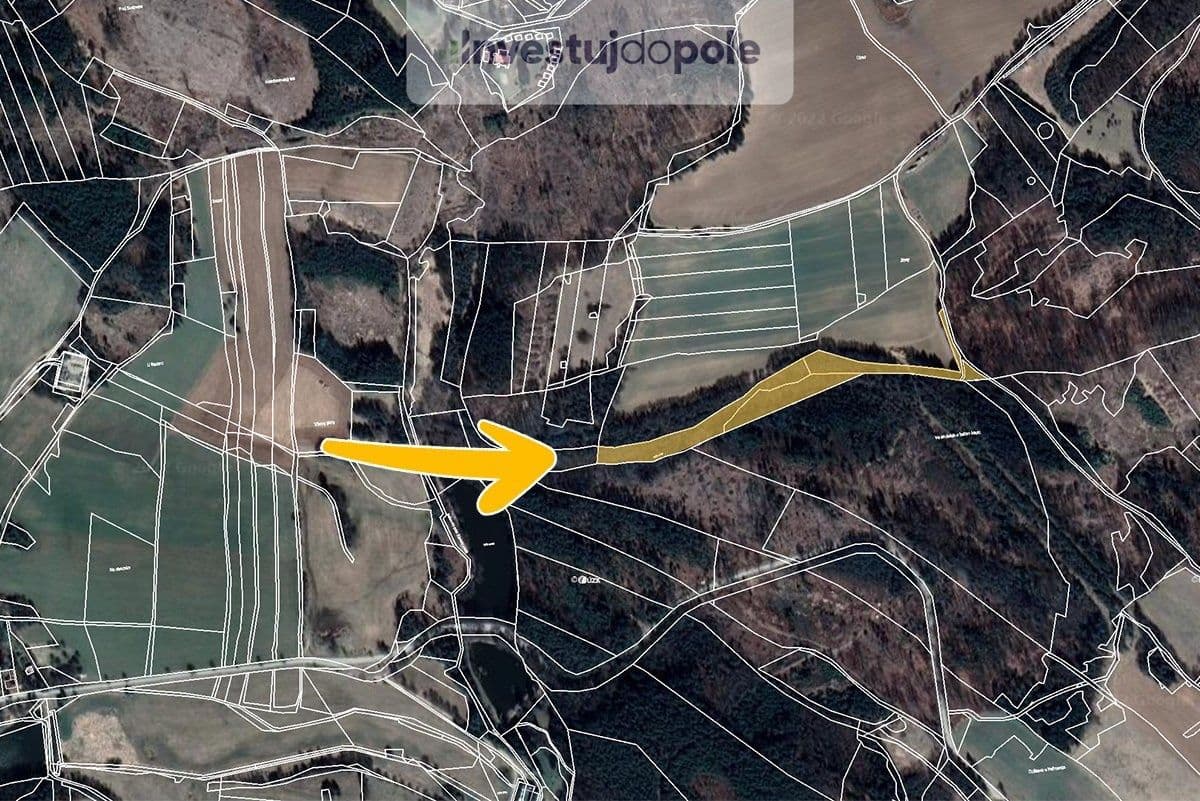 plot for sale, 13,682 m², Volfířov, Jihočeský Region plot for sale, 13,682 m², Volfířov, Jihočeský Region