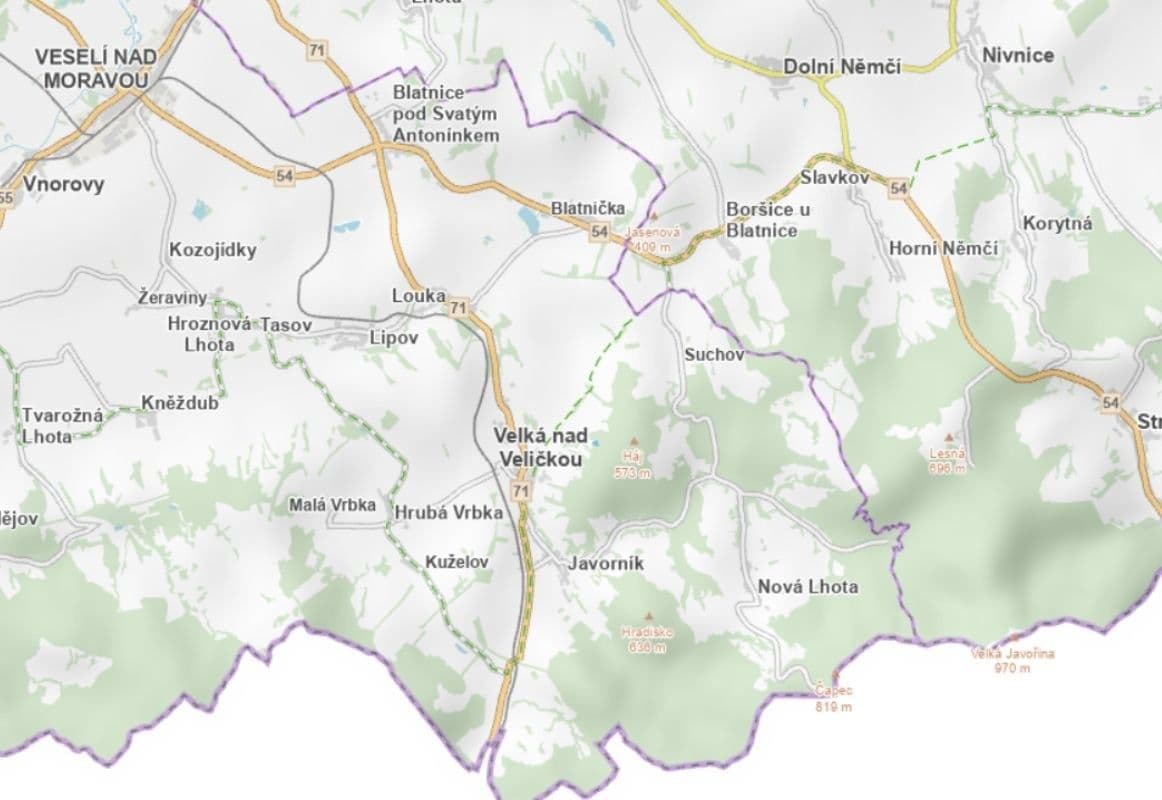 plot for sale, 2,939 m², Velká nad Veličkou, Jihomoravský Region plot for sale, 2,939 m², Velká nad Veličkou, Jihomoravský Region