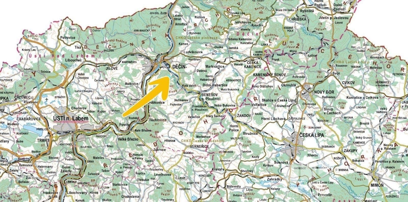 plot for sale, 123,694 m², Děčín, Ústecký Region plot for sale, 123,694 m², Děčín, Ústecký Region