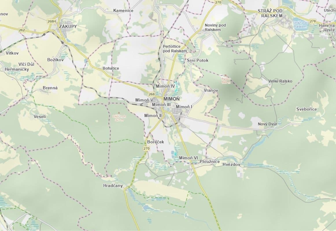 plot for sale, 12,959 m², Mimoň, Liberecký Region plot for sale, 12,959 m², Mimoň, Liberecký Region