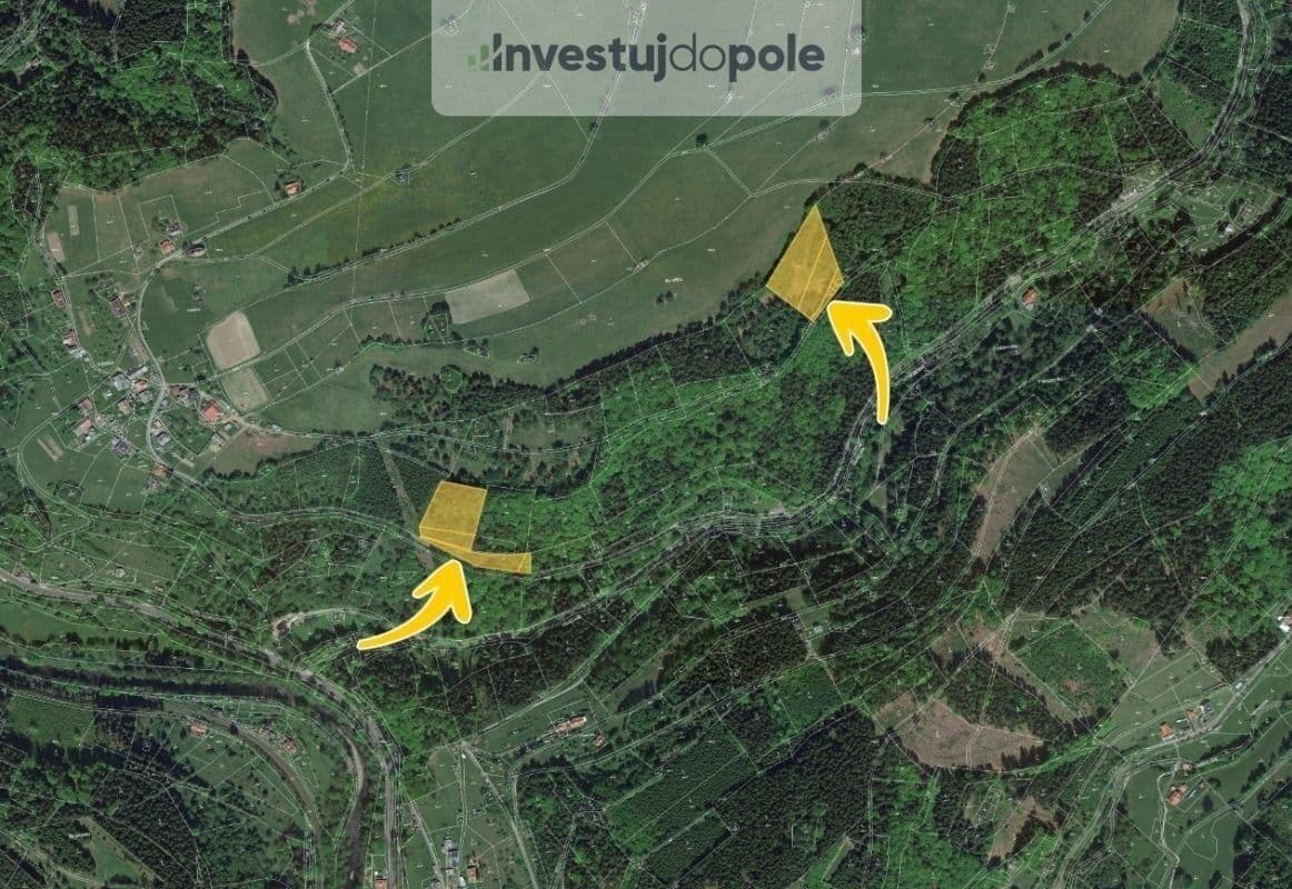 plot for sale, 12,355 m², Jablonec nad Jizerou, Liberecký Region plot for sale, 12,355 m², Jablonec nad Jizerou, Liberecký Region