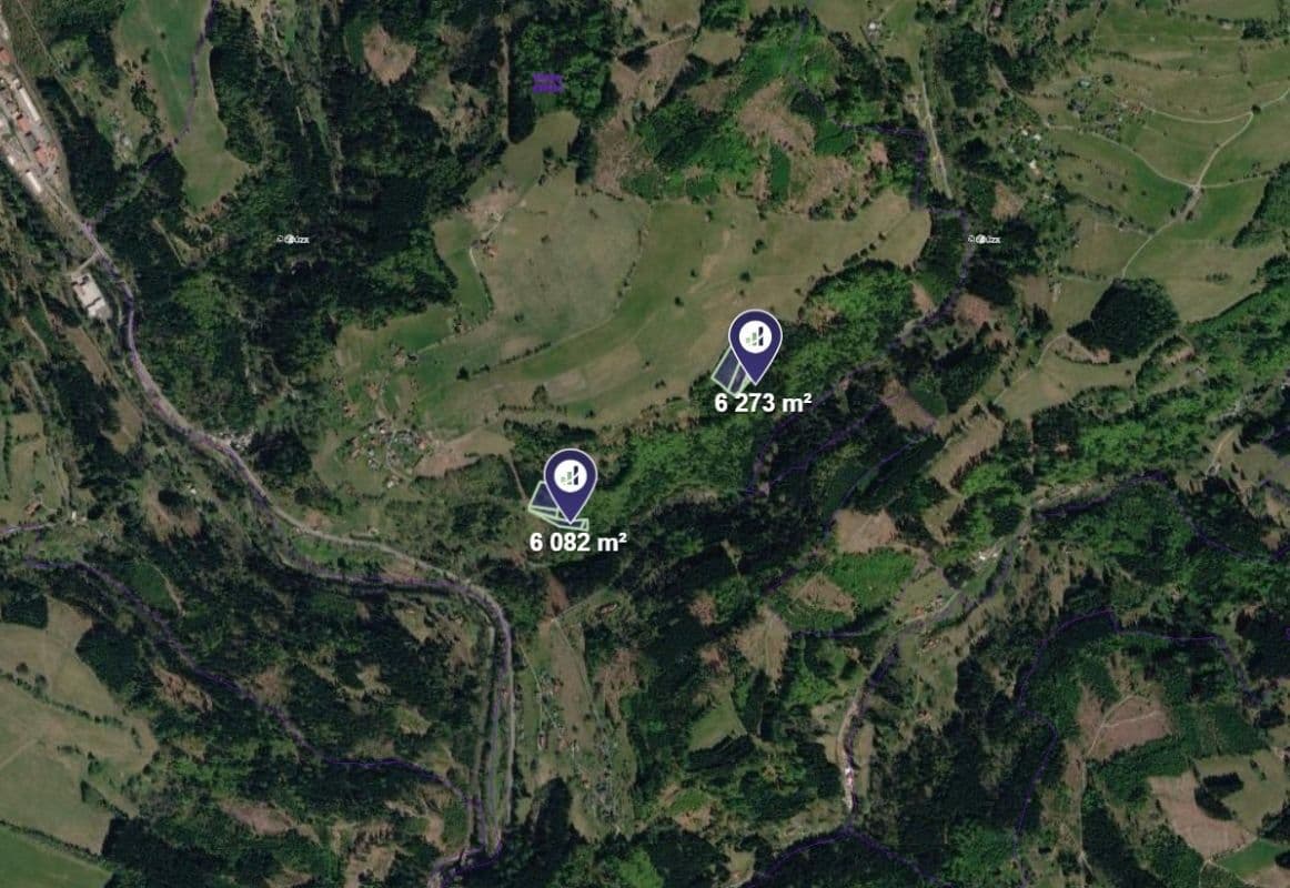 plot for sale, 12,355 m², Jablonec nad Jizerou, Liberecký Region plot for sale, 12,355 m², Jablonec nad Jizerou, Liberecký Region