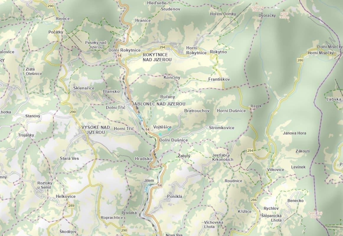 plot for sale, 12,355 m², Jablonec nad Jizerou, Liberecký Region plot for sale, 12,355 m², Jablonec nad Jizerou, Liberecký Region