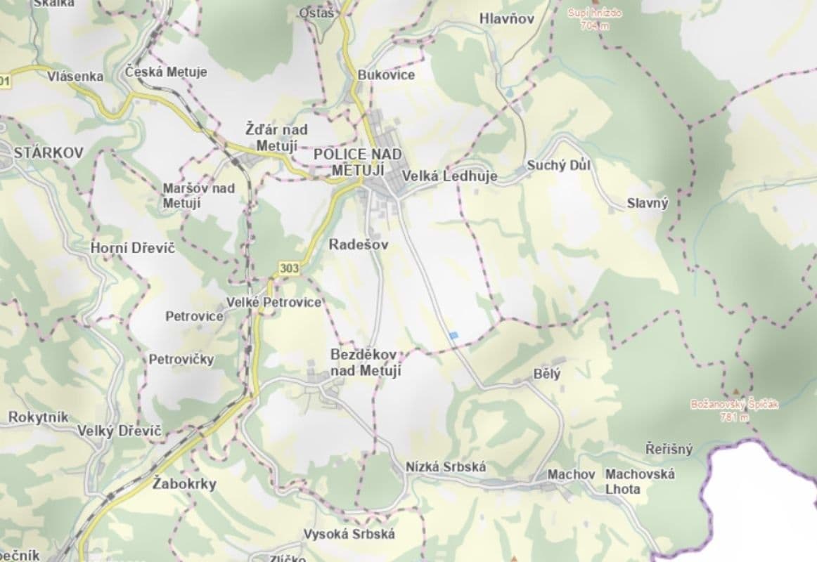 plot for sale, 11,873 m², Police nad Metují, Královéhradecký Region plot for sale, 11,873 m², Police nad Metují, Královéhradecký Region