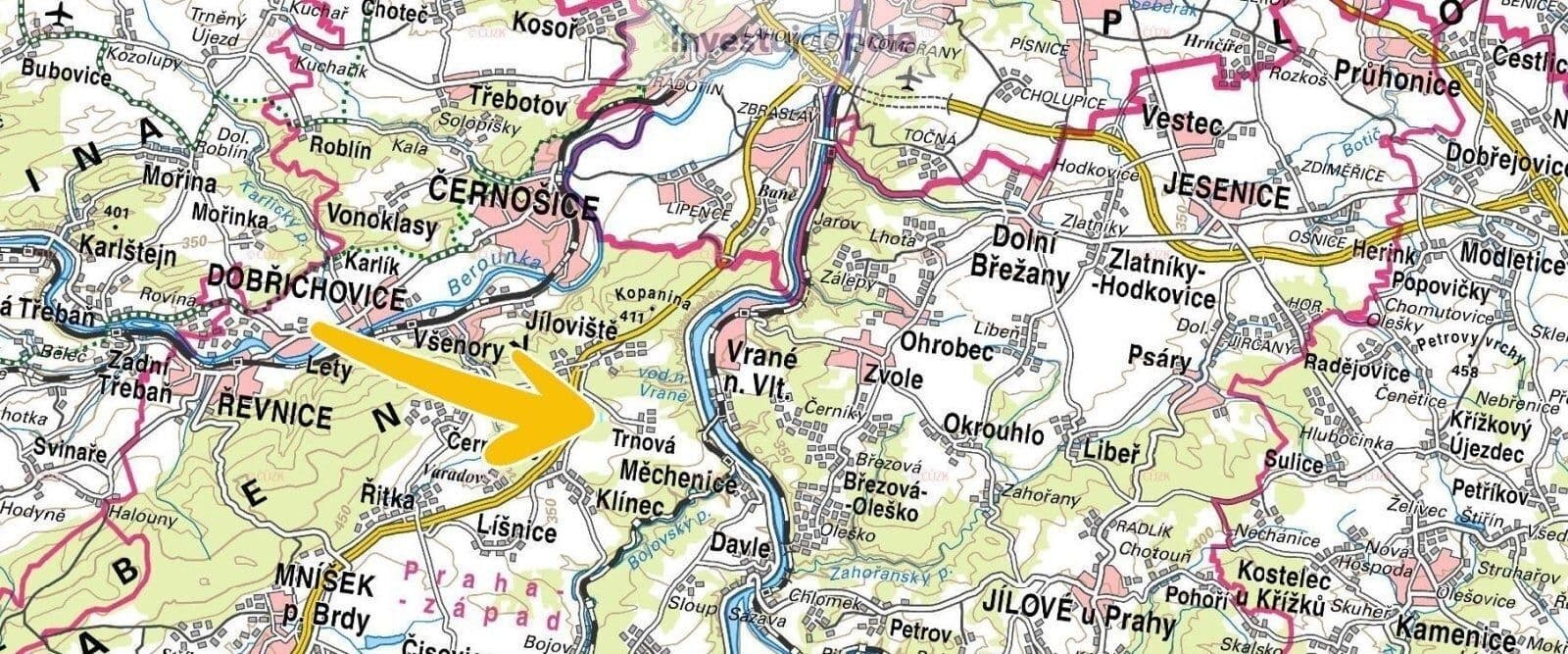 plot for sale, 2,078 m², Jíloviště, Středočeský Region plot for sale, 2,078 m², Jíloviště, Středočeský Region