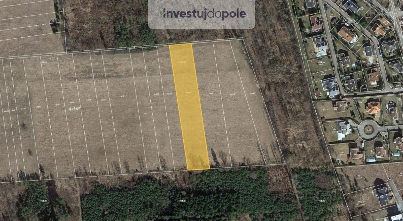 plot for sale, 2,078 m², Jíloviště, Středočeský Region plot for sale, 2,078 m², Jíloviště, Středočeský Region