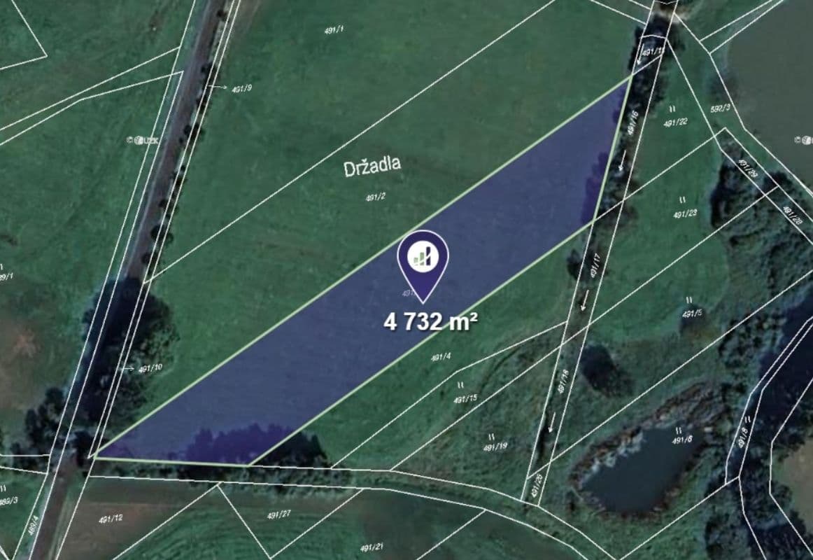 plot for sale, 4,732 m², Běhařov, Plzeňský Region plot for sale, 4,732 m², Běhařov, Plzeňský Region