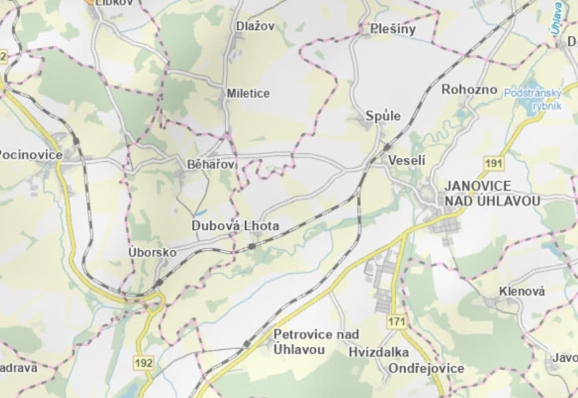 plot for sale, 4,732 m², Běhařov, Plzeňský Region plot for sale, 4,732 m², Běhařov, Plzeňský Region
