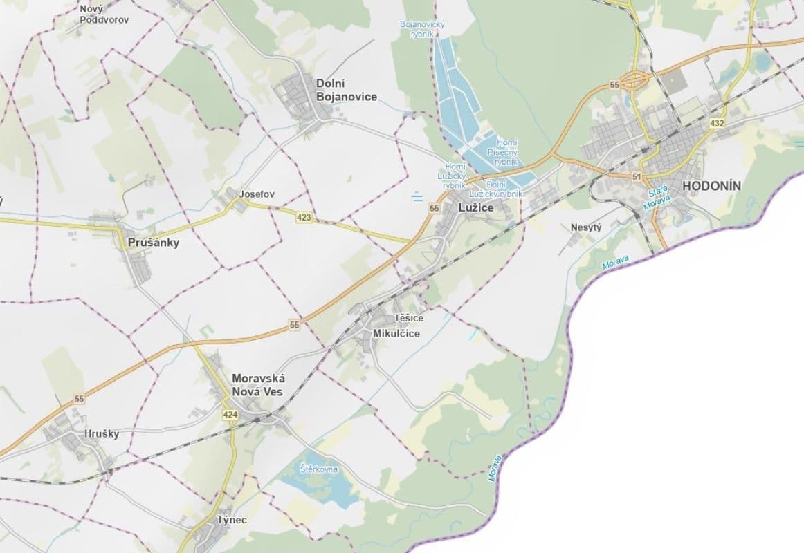 plot for sale, 1,713 m², Mikulčice, Jihomoravský Region plot for sale, 1,713 m², Mikulčice, Jihomoravský Region