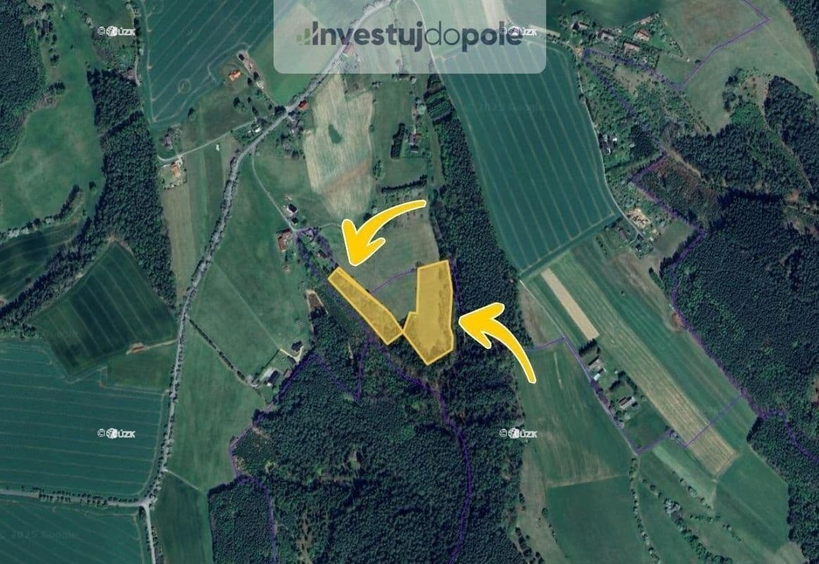 plot for sale, 19,003 m², Český Dub, Liberecký Region plot for sale, 19,003 m², Český Dub, Liberecký Region