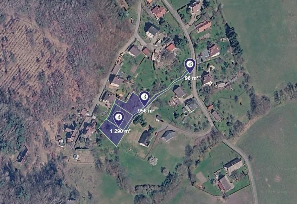 plot for sale, 2,240 m², Hrubá Skála, Liberecký Region plot for sale, 2,240 m², Hrubá Skála, Liberecký Region