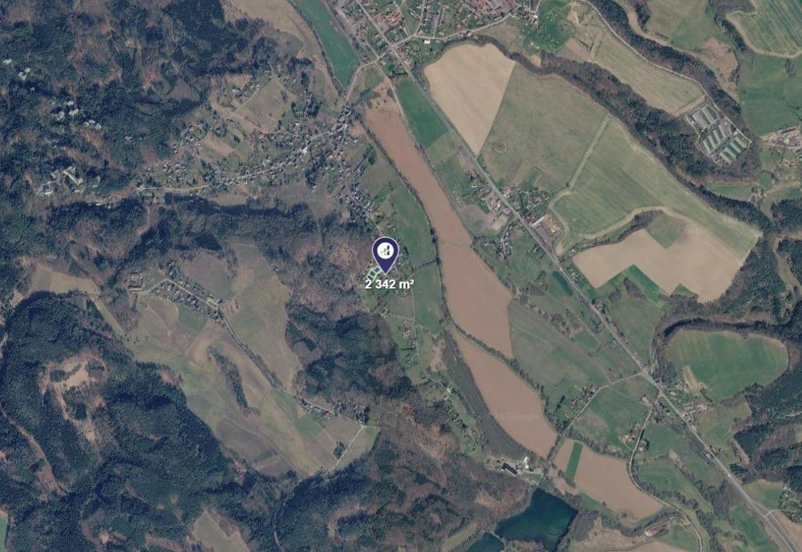 plot for sale, 2,240 m², Hrubá Skála, Liberecký Region plot for sale, 2,240 m², Hrubá Skála, Liberecký Region