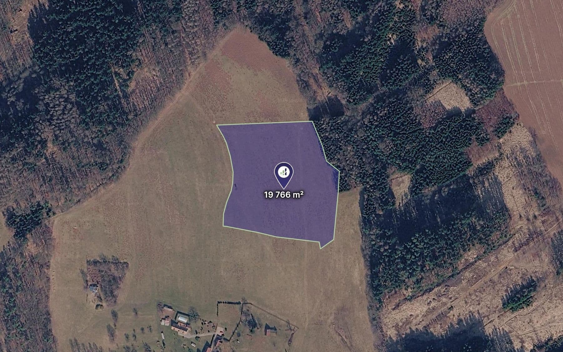 plot for sale, 19,766 m², Úbislavice, Královéhradecký Region plot for sale, 19,766 m², Úbislavice, Královéhradecký Region