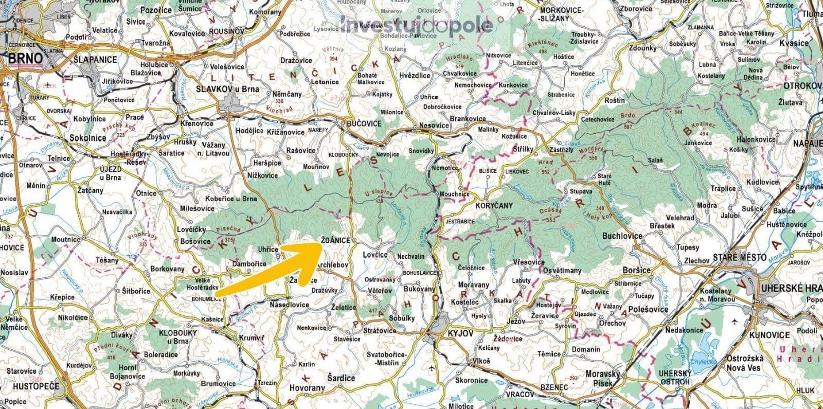 plot for sale, 2,273 m², Archlebov, Jihomoravský Region plot for sale, 2,273 m², Archlebov, Jihomoravský Region