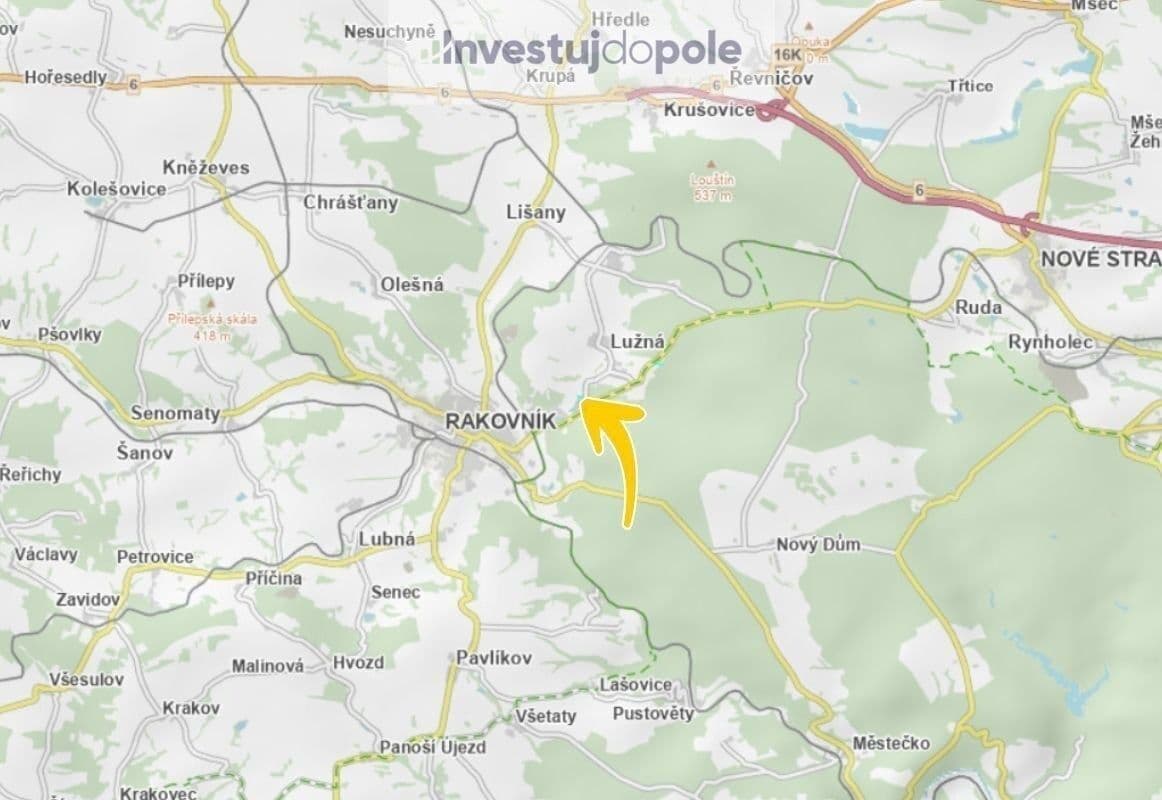 plot for sale, 3,035 m², Lužná, Středočeský Region plot for sale, 3,035 m², Lužná, Středočeský Region