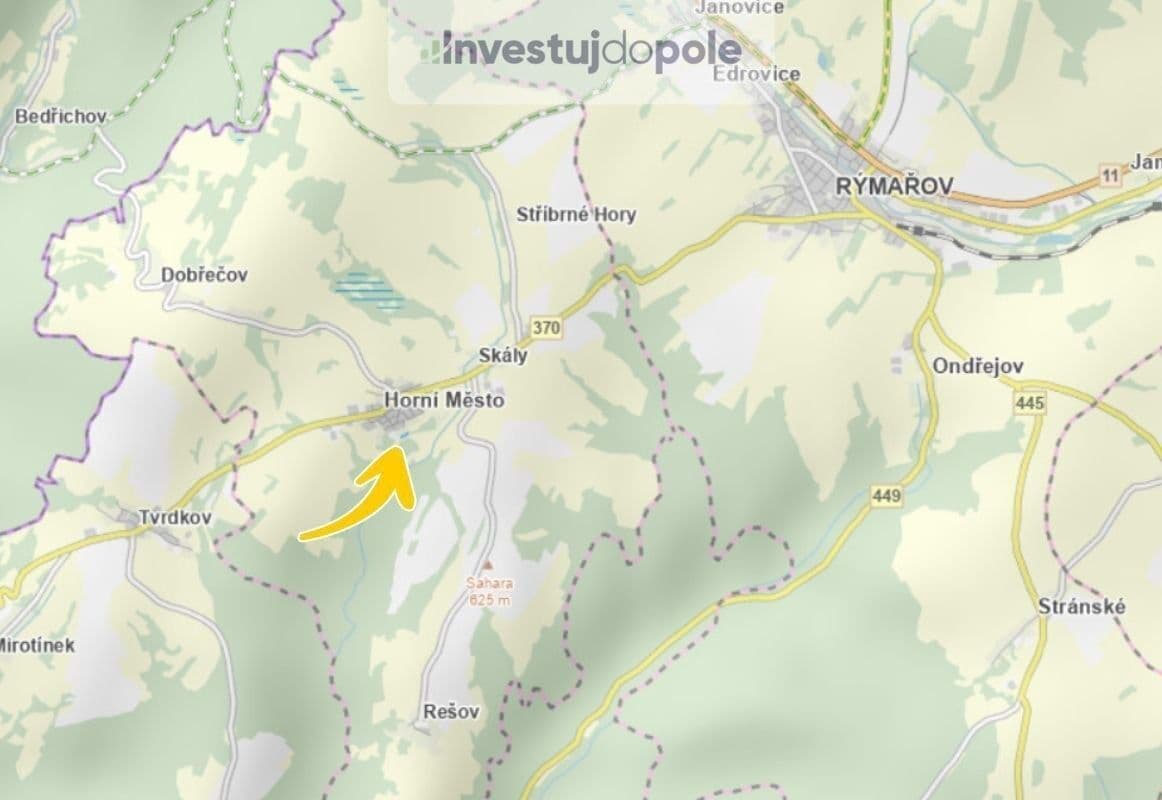 plot for sale, 1,798 m², Horní Město, Moravskoslezský Region plot for sale, 1,798 m², Horní Město, Moravskoslezský Region