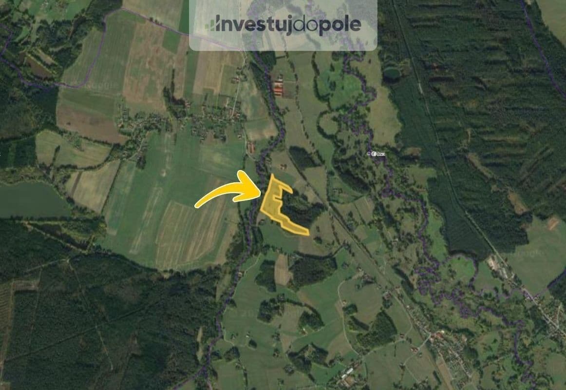 plot for sale, 54,200 m², Dvory nad Lužnicí, Jihočeský Region plot for sale, 54,200 m², Dvory nad Lužnicí, Jihočeský Region