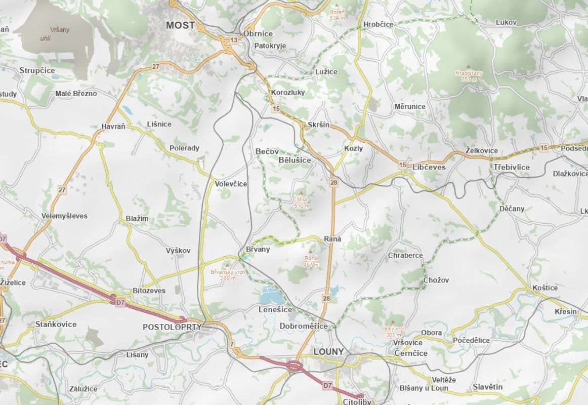 plot for sale, 1,879 m², Břvany, Ústecký Region plot for sale, 1,879 m², Břvany, Ústecký Region