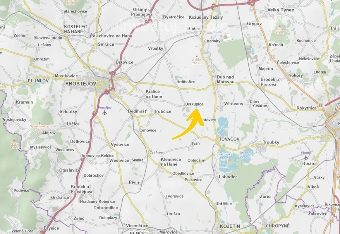 plot for sale, 1,264 m², Věrovany, Olomoucký Region plot for sale, 1,264 m², Věrovany, Olomoucký Region