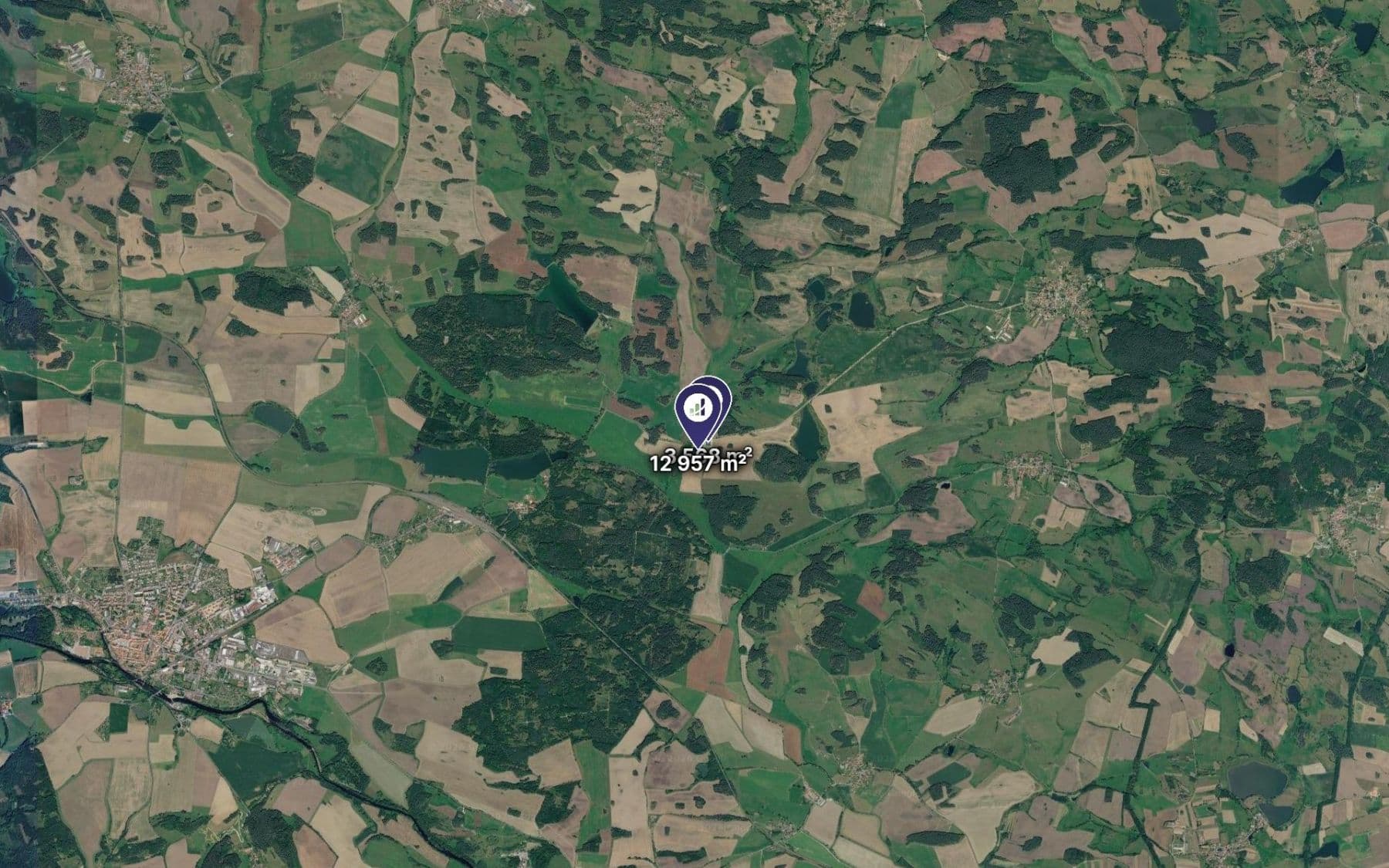 plot for sale, 3,672 m², Horažďovice, Plzeňský Region plot for sale, 3,672 m², Horažďovice, Plzeňský Region