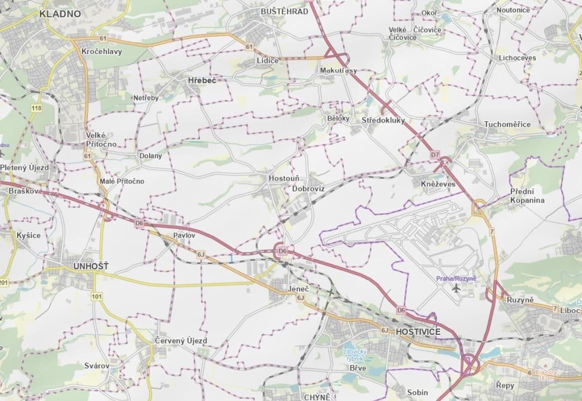 plot for sale, 5,100 m², Jeneč, Středočeský Region plot for sale, 5,100 m², Jeneč, Středočeský Region
