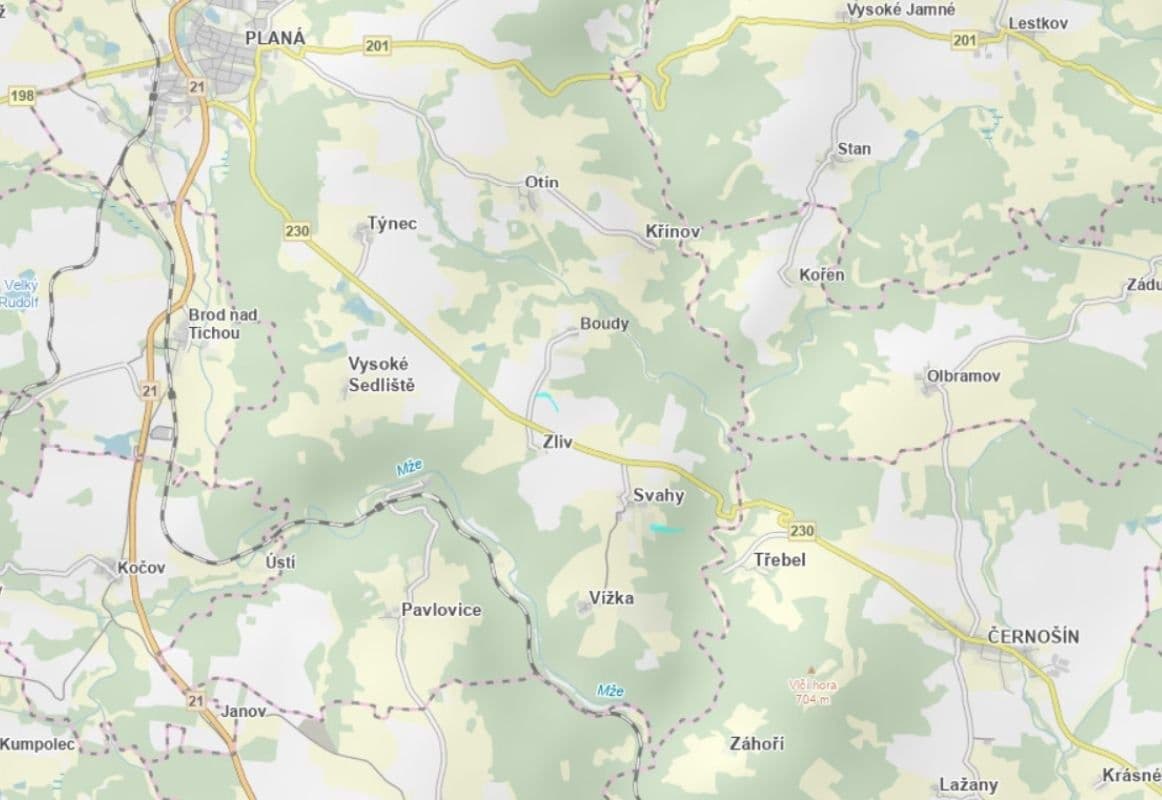 plot for sale, 17,635 m², Planá, Plzeňský Region plot for sale, 17,635 m², Planá, Plzeňský Region