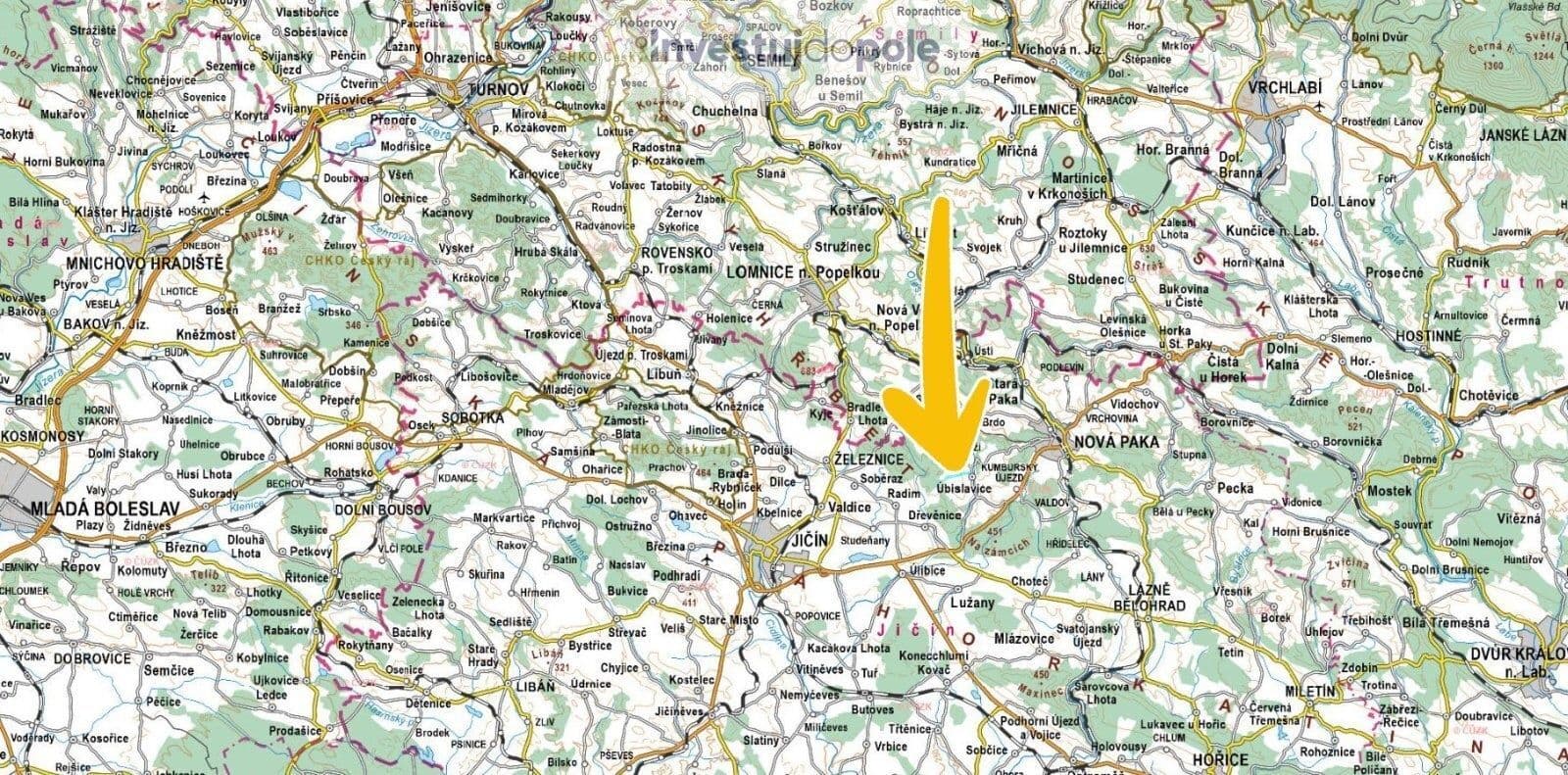 plot for sale, 4,244 m², Úbislavice, Královéhradecký Region plot for sale, 4,244 m², Úbislavice, Královéhradecký Region