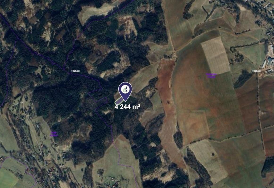 plot for sale, 4,244 m², Úbislavice, Královéhradecký Region plot for sale, 4,244 m², Úbislavice, Královéhradecký Region