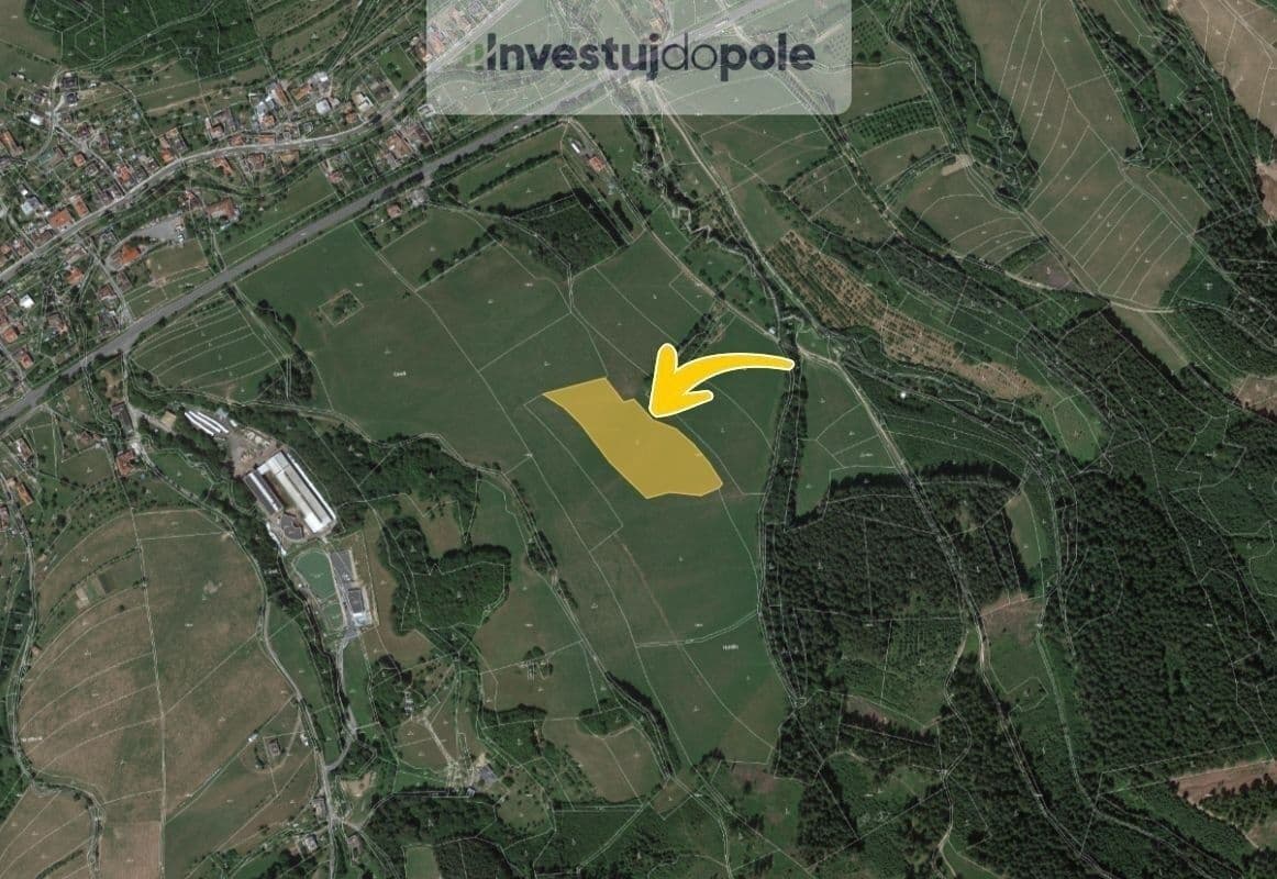 plot for sale, 12,865 m², Liptál, Zlínský Region plot for sale, 12,865 m², Liptál, Zlínský Region