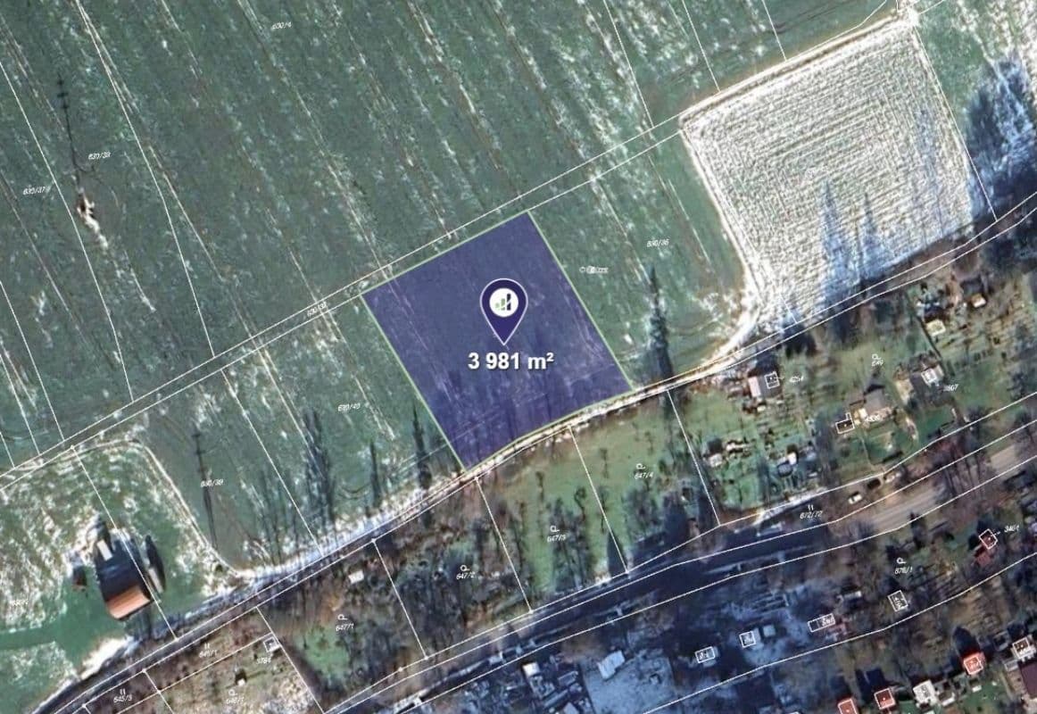 plot for sale, 3,981 m², Česká Třebová, Pardubický Region plot for sale, 3,981 m², Česká Třebová, Pardubický Region