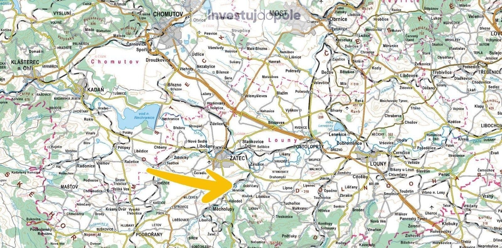 plot for sale, 1,492 m², Holedeč, Ústecký Region plot for sale, 1,492 m², Holedeč, Ústecký Region