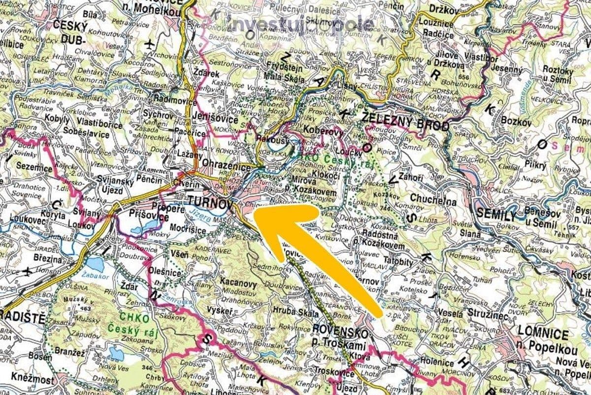 plot for sale, 11,767 m², Turnov, Liberecký Region plot for sale, 11,767 m², Turnov, Liberecký Region