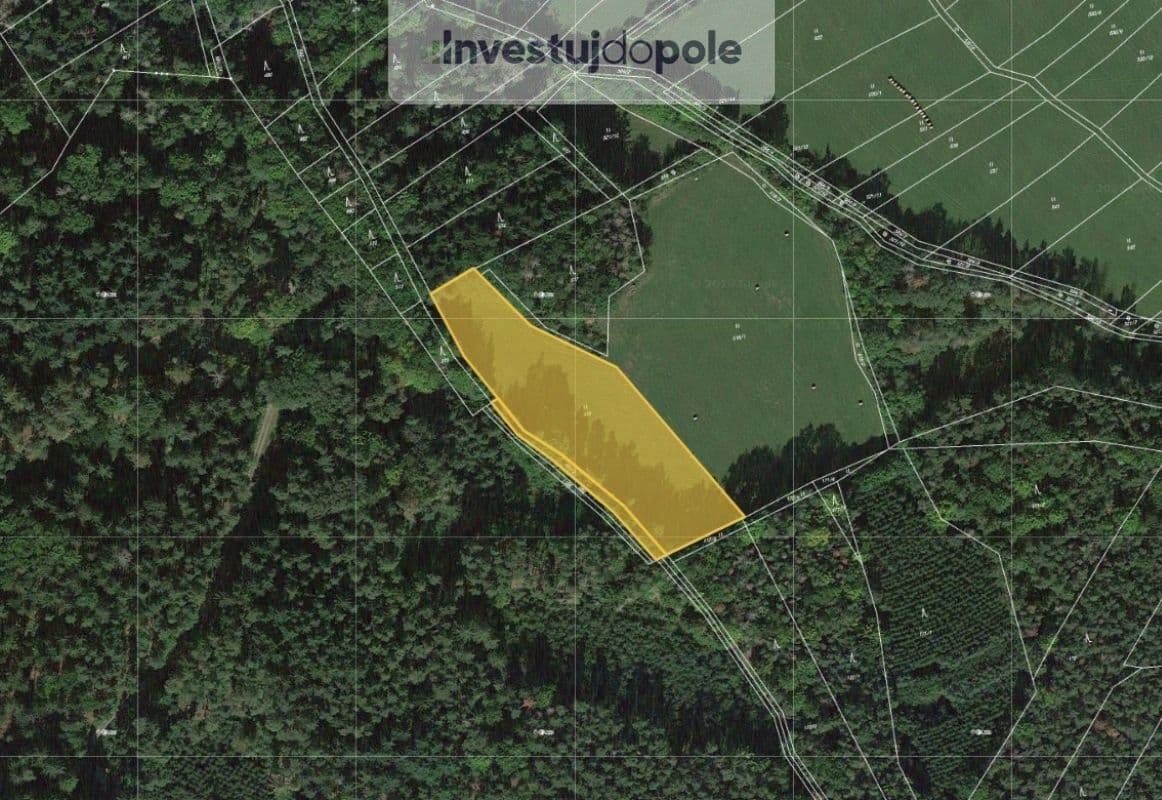 plot for sale, 6,683 m², Ježovy, Plzeňský Region plot for sale, 6,683 m², Ježovy, Plzeňský Region