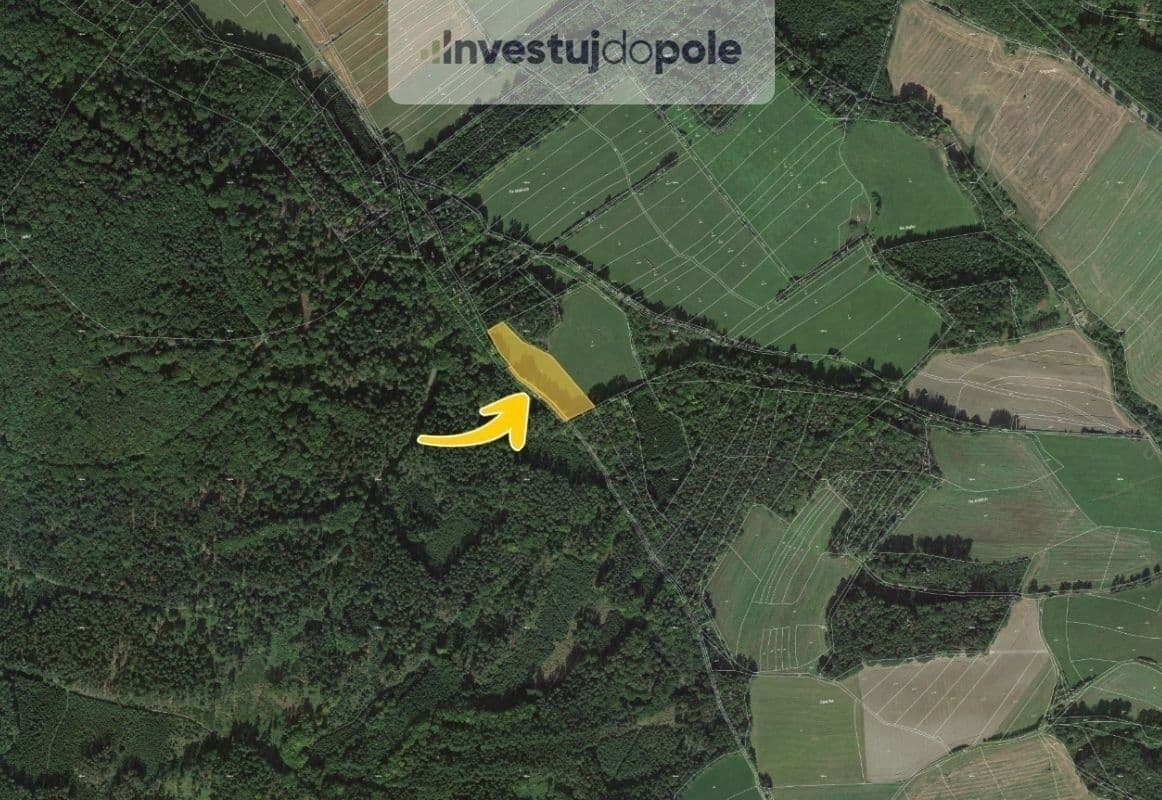 plot for sale, 6,683 m², Ježovy, Plzeňský Region plot for sale, 6,683 m², Ježovy, Plzeňský Region