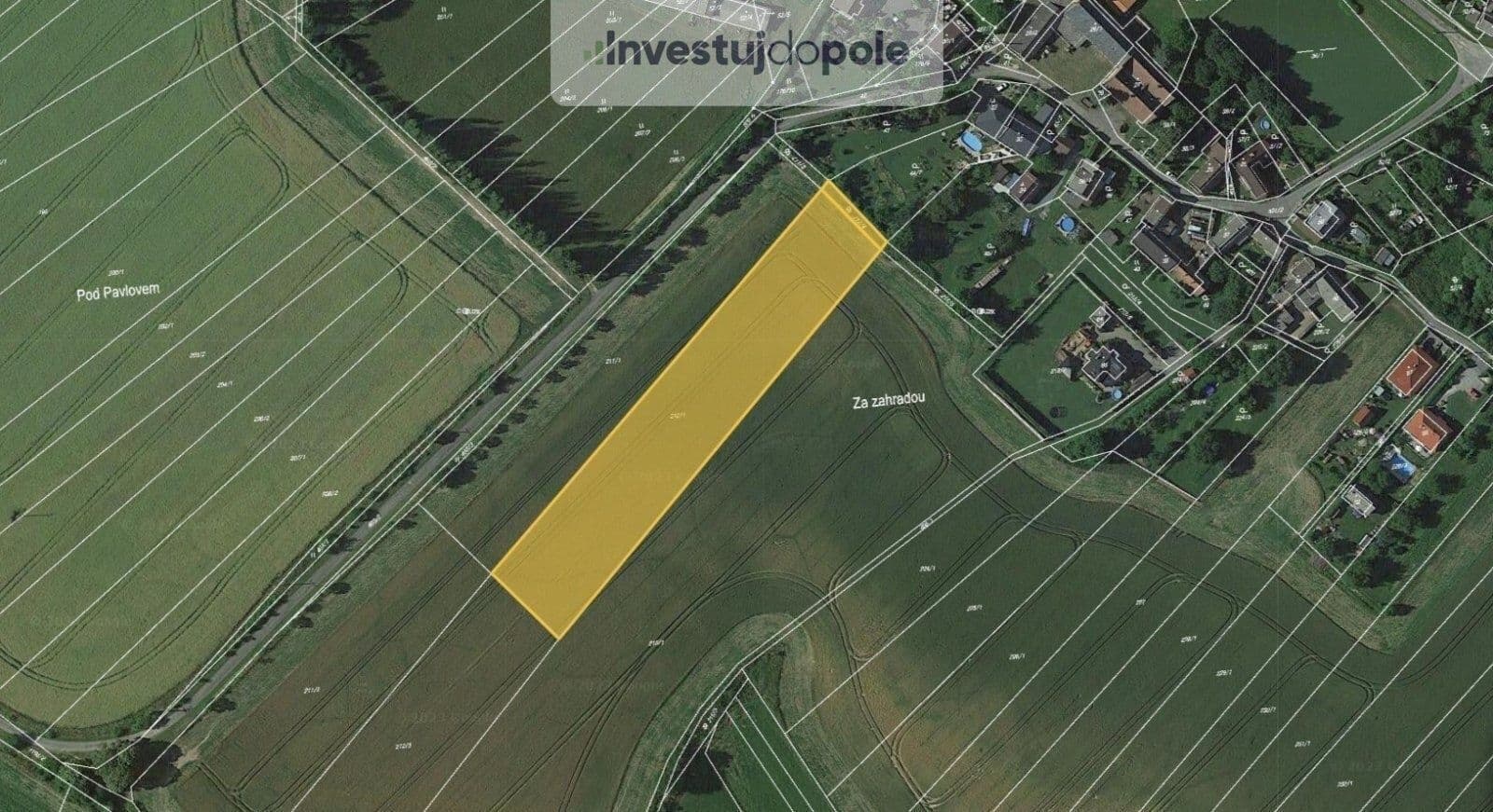 plot for sale, 3,386 m², Pavlov, Olomoucký Region plot for sale, 3,386 m², Pavlov, Olomoucký Region
