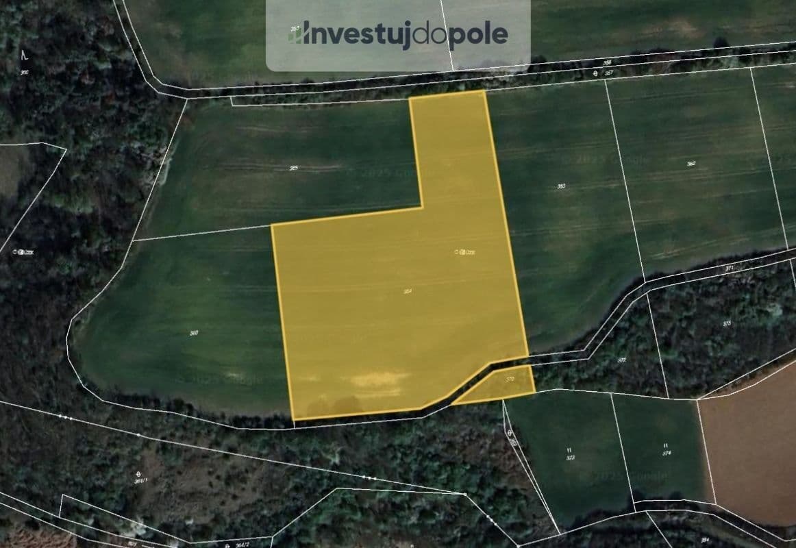 plot for sale, 2,430 m², Dobříč, Středočeský Region plot for sale, 2,430 m², Dobříč, Středočeský Region