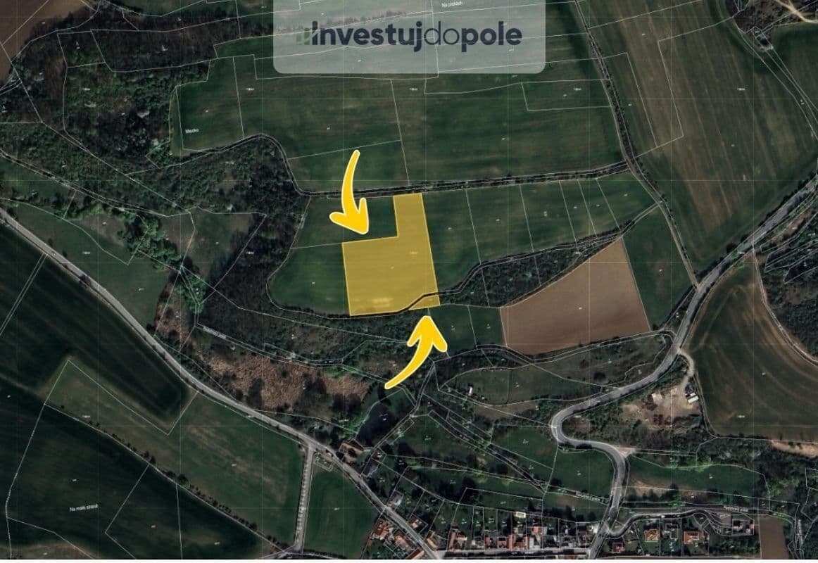 plot for sale, 2,430 m², Dobříč, Středočeský Region plot for sale, 2,430 m², Dobříč, Středočeský Region