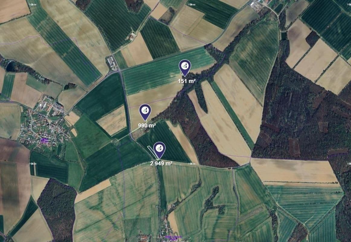 plot for sale, 1,589 m², Zborovice, Zlínský Region plot for sale, 1,589 m², Zborovice, Zlínský Region